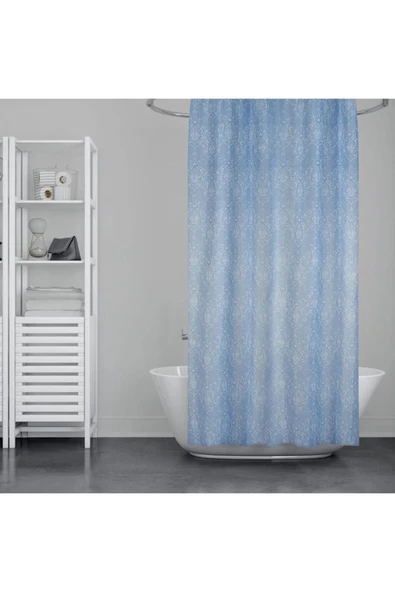 Çift Kanatlı Banyo Duş Perdesi 100x2Mt Royaleks-82048 ürün görseli 1