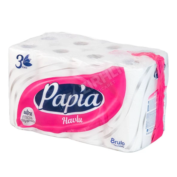 Papia Kağıt Havlu 8'li ürün görseli 1
