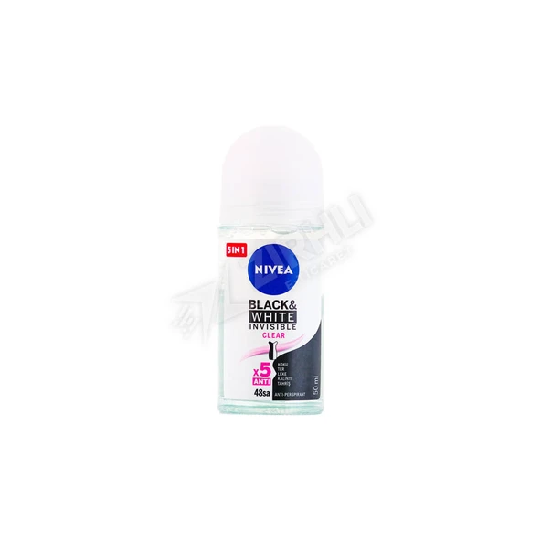 Nivea İnv. B&W Clear Kadın Roll-On 50 Ml ürün görseli 1