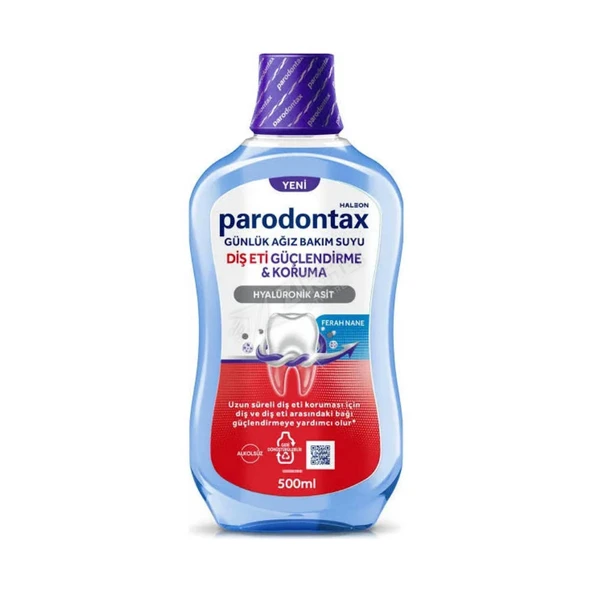 Parodontax Diş Eti Güçlendirme ve Koruma Ağız Bakım Suyu 500 Ml ürün görseli 1