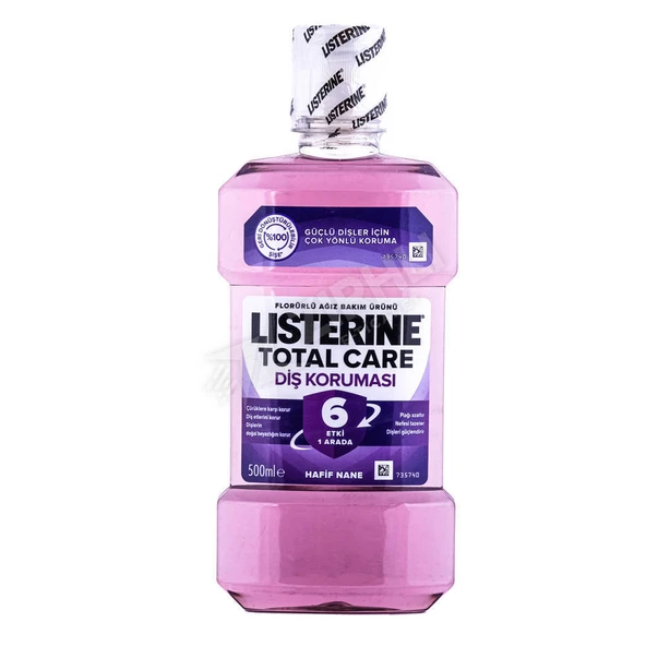 Listerine Total Care Ağız Gargara 6 Etki 1 Arada 500 Ml ürün görseli 1