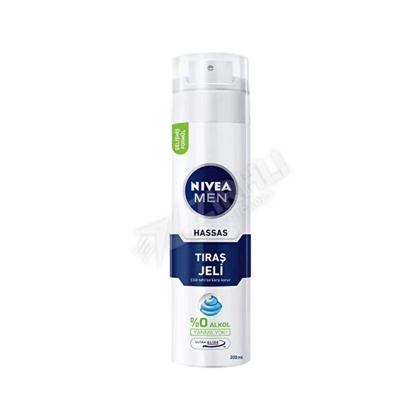 Nivea Tıraş Jeli Hassas 200 Ml ürün görseli 1