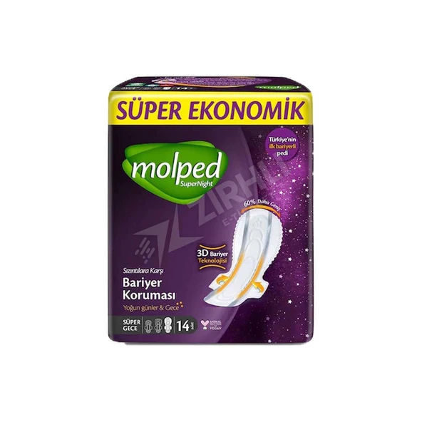 Molped Supernight Super Gece 14Lu Süper Ekonomik ürün görseli 1