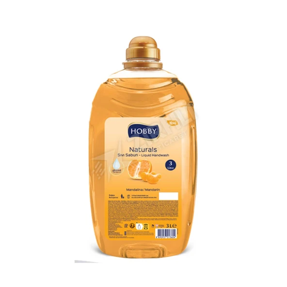 Hobby Sıvı Sabun Gls Natural Mandalina 3 Lt ürün görseli 1