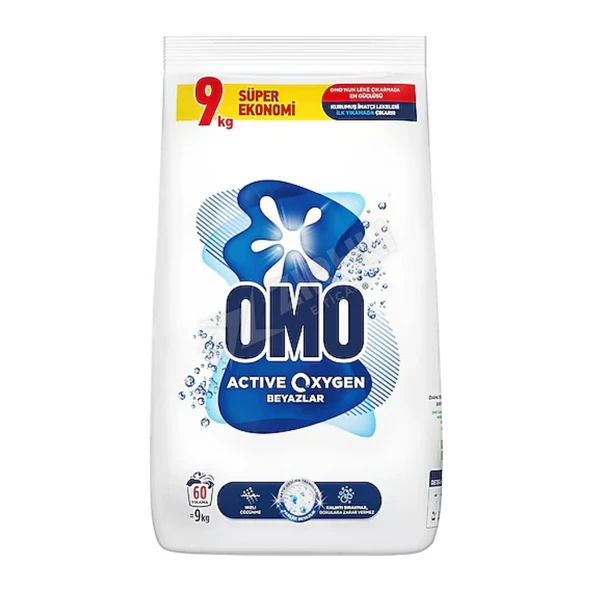 Omo Active Oxygen 9 Kg ürün görseli 1