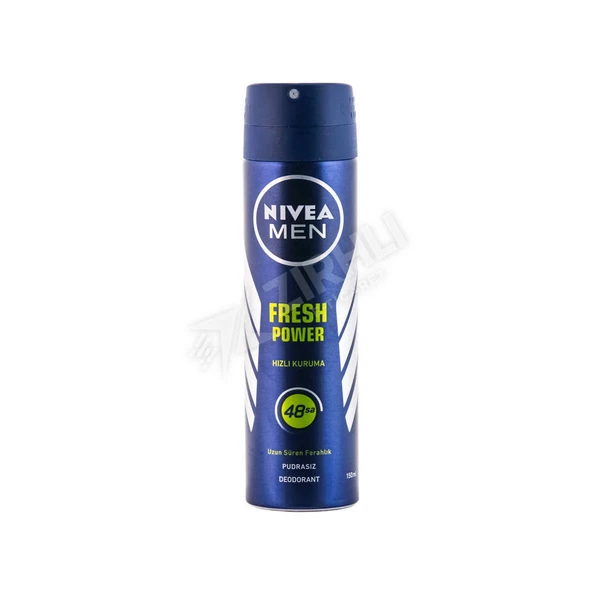 Nivea Deodorant Fresh Power Pudrasız Men 150 Ml ürün görseli 1