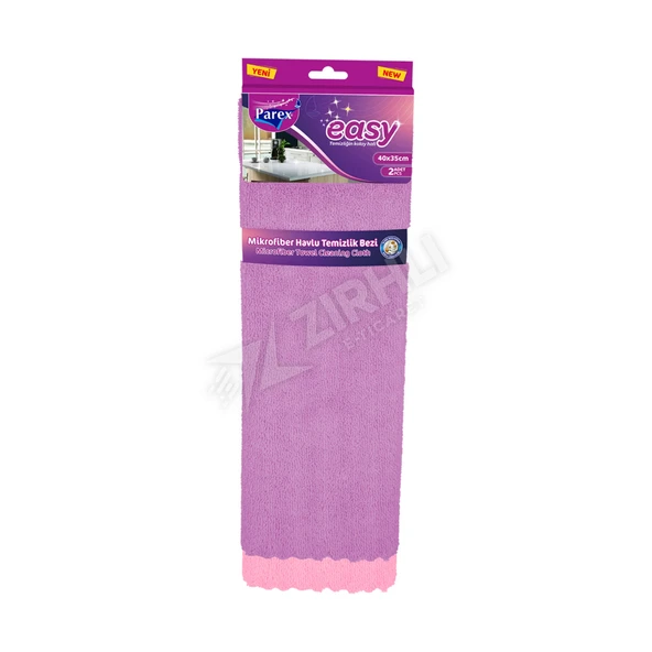 Parex Mikrofiber Havlu Bez 2'li Açık ürün görseli 1