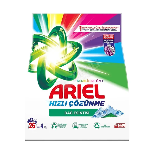 Ariel Dağ Esintisi Renkli 4 Kg ürün görseli 1