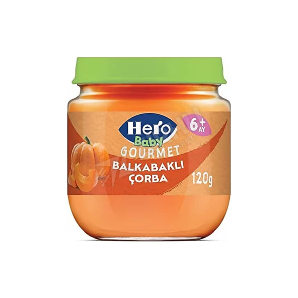 Hero Baby Gourmet Balkabaklı Çorba 120 Gr ürün görseli 1