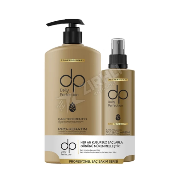Daily Perfection Şampuan Çam Terebentin 425 Ml + Sıvı Saç Kremi 180 Ml ürün görseli 1
