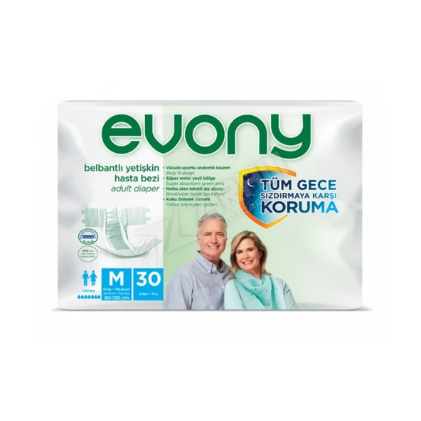 Evony Yetişkin Bezi Medium 30'lu ürün görseli 1