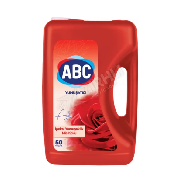 Abc Soft Çamaşır Yumuşatıcı Aşk 5 Lt ürün görseli 1
