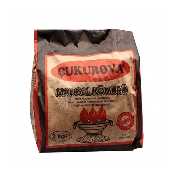 Çukurova Mangal Kömürü 2 Kg ürün görseli 1