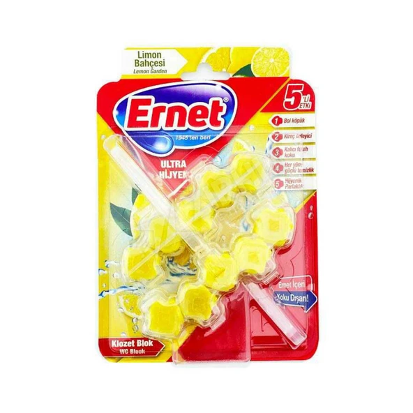 Ernet Wc Blok Ultra Limon Bahçesi 2X50 Gr ürün görseli 1