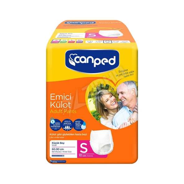 Canped Emici Küçük 10 Lu Külot Bezi ürün görseli 1
