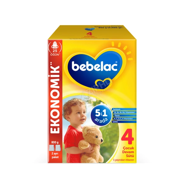 Bebelac Çocuk Devam Sütü No:4 800 Gr ürün görseli 1