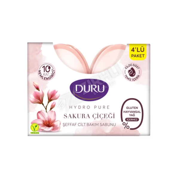 Duru Hydro Pure Sabun Sakura 4x135 Gr ürün görseli 1