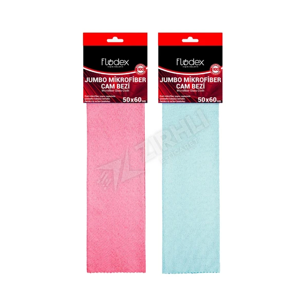 Flodex Jumbo Mikrofiber Cam Bezi (50X60) ürün görseli 1