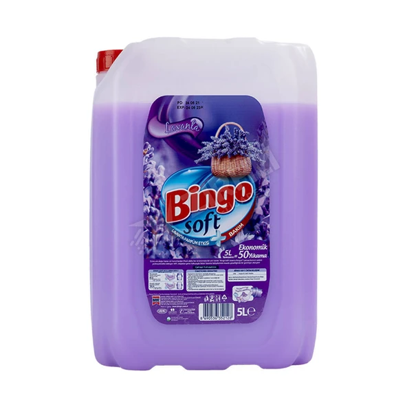 Bingo Soft Lavantalı Çamaşır Yumuşatıcı 5 Lt ürün görseli 1