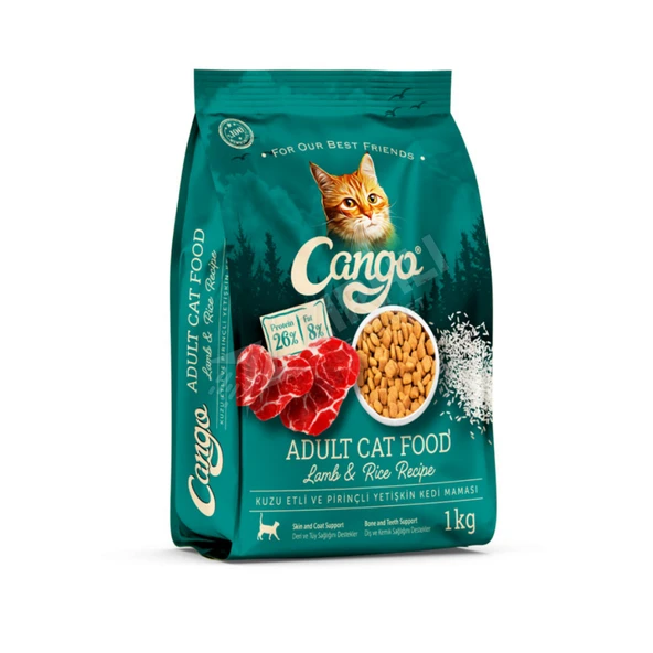 Cango Yetişkin Kedi Maması Kuzu Etli 1000 Gr ürün görseli 1