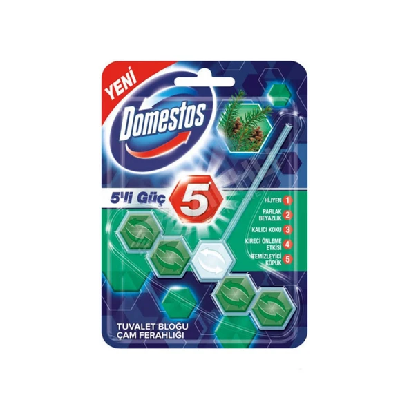 Domestos Wc Blok Çam Ferahlığı 55 Gr ürün görseli 1