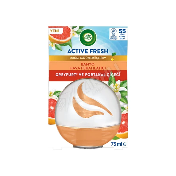 Air Wick Deco Sphere Greyfurt ve Portakal Çiçeği Tekli Oda Kokusu 75 Ml ürün görseli 1