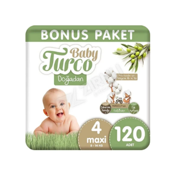 Baby Turco Doğadan Bonus Maxi 120'Li ürün görseli 1