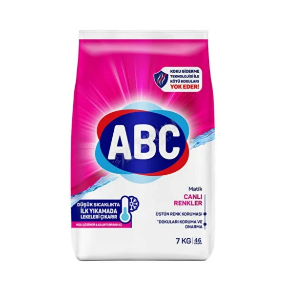 Abc Matik Canlı Renkler 7 Kg ürün görseli 1