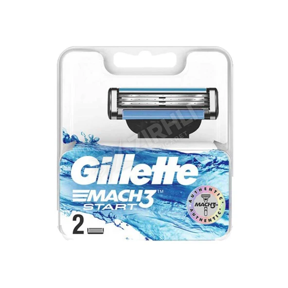 Gillette Mac3 Start Yedek Tıraş Bıçağı 2'Li ürün görseli 1