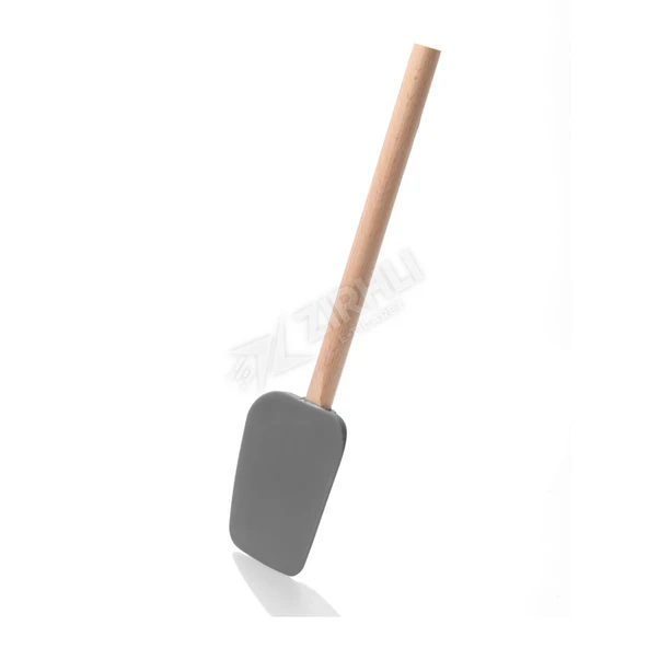 Baroness 60889 Ahşap Saplı Silikon Servis Spatula ürün görseli 1