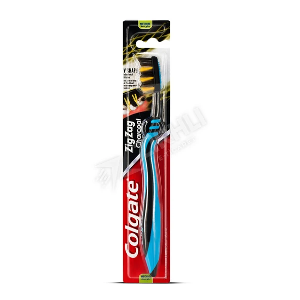 Colgate Diş Fırçası Zig Zag Charcoal Tekli ürün görseli 1