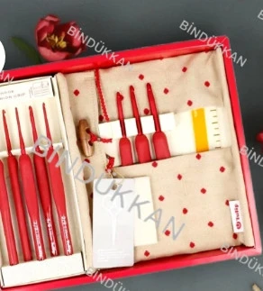 Tulip Etimo Red Kırmızı Tığ Seti ürün görseli 1