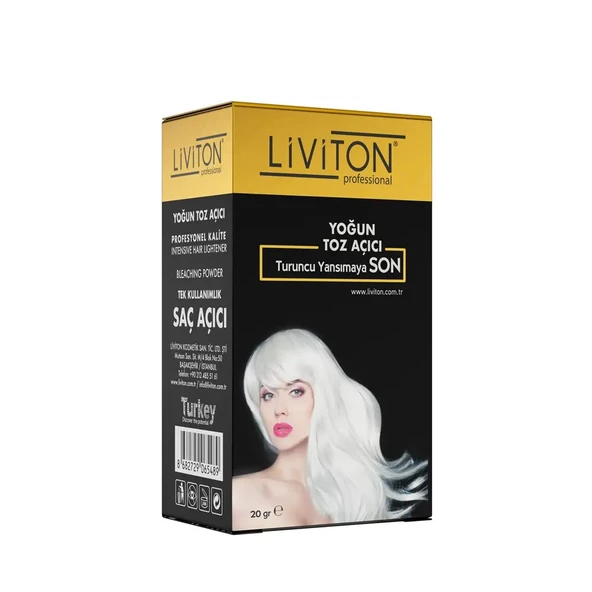 Liviton Saç Açıcı Set 20 Gr x 12 Adet ürün görseli 1