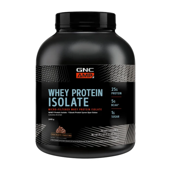 Gnc Whey Protein Isolate - Çikolata Aromalı 2415 Gr ürün görseli 1
