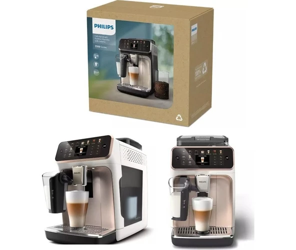 Philips Soğuk Sıcak Tüm Kahveler 20 Farklı Kahve Çeşidi Silentbrew Teknolojisi ile %40 Daha Sessiz Tam Otomatik Kahve Makinesi+ Tchibo Kahve ve Lambader Hediy ürün görseli 1