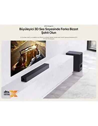 LG Ev Sinema Soundbar Dts Virtual: x 600W Yüksek Ses ve Kalite, Thinq 4.1 Kanal Sinema Deneyimi ürün görseli 1
