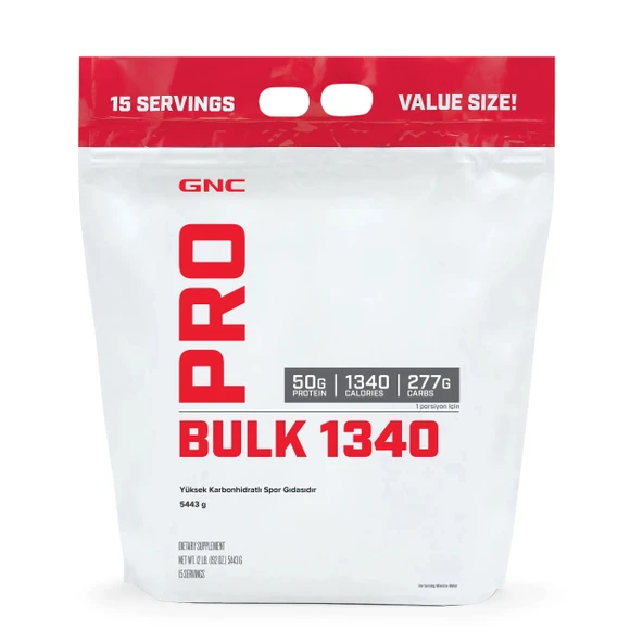 GNC Pro Bulk 1340 – 5443 g (15 servis) ürün görseli 1