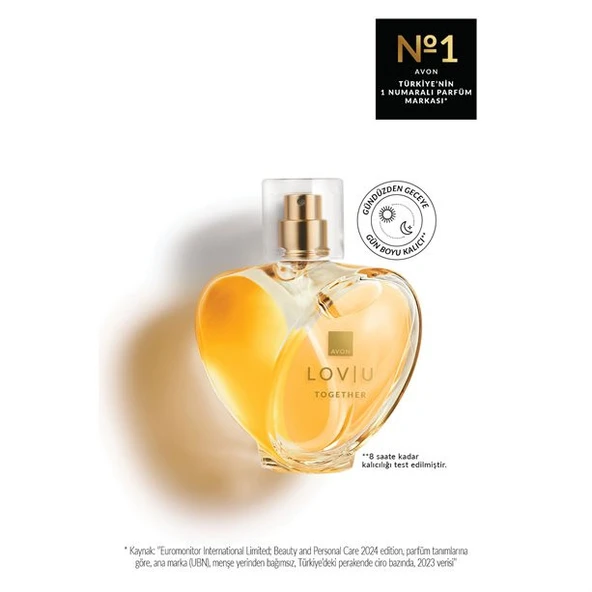 AVON Lov U Together Kadın Parfüm EDP 50ml ürün görseli 1
