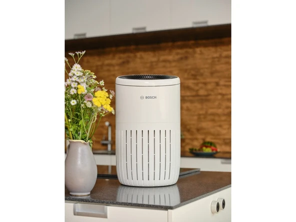Bosch Aktif Karbon Filtre ve Hepa Filtreye Sahip Air 4000 Hava Temizleme Cihazı,evcil Hayvan Tüyü, Toz, Virüs ve Koku Gibi Tüm Kirleticilerin %99.99'unu Hav ürün görseli 1
