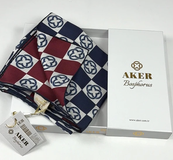 Bosphorus Çift Taraflı İpek Twill Eşarp 89147112 - Resim 10