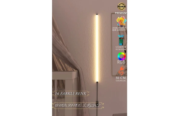 Onerous Kumandalı Full Rgb LED Aplik 50CM ürün görseli 1