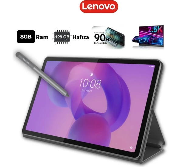 Lenovo Tab 8gb 128GB 11" 2.5k Ekran Tablet Klavye ve Kalem Seti Ile 2si 1 Arada Laptop Deneyimi Okul ve Iş Için Çok Yönlü Pratik Çözüm ürün görseli 1