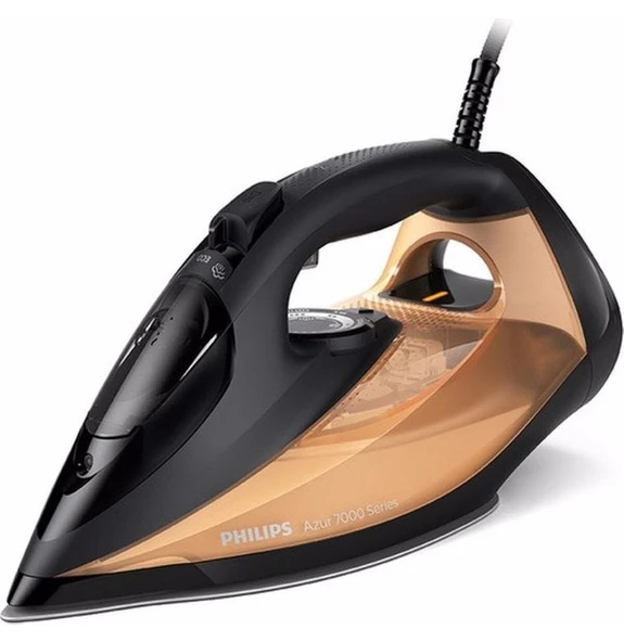 Philips Azur Siyah/gold Buharlı Ütü - Resim 2