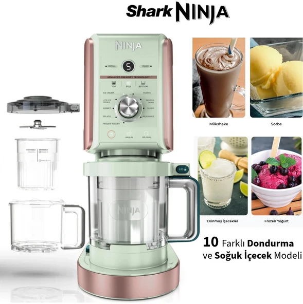 PTTAVM: Ninja Tam Set Dondurma Frozen Makinesi - Slushi Frappe