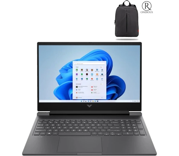 HP Victus 16 7.nesil Ryzen 7 7840HS-RTX4070 8GB-16GB RAM-512GB-16.1INÇ + Windows 11 Home ürün görseli 1