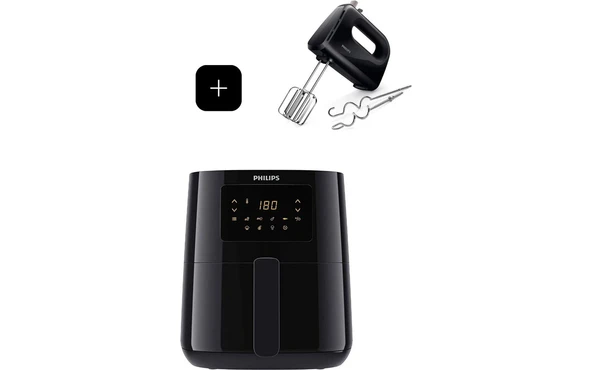 Philips Essential HD9252/90 Airfryer Fritöz + HR3705/10 Daily Collection El Mikseri ürün görseli 1
