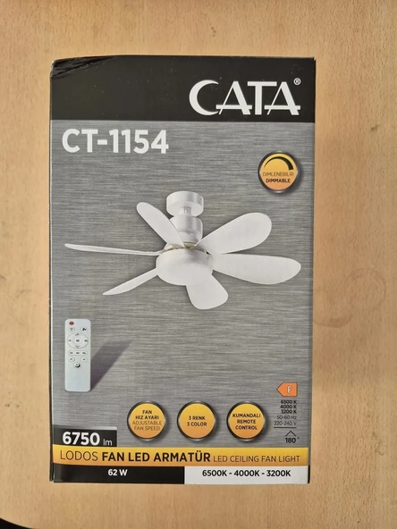 Cata 62W Lodos Fan LED Ampul - Resim 2