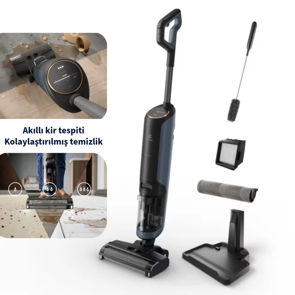 Electrolux Ultimate 800 Islak ve Kuru Dikey Şarjlı Süpürge EW81U3DB ürün görseli 1