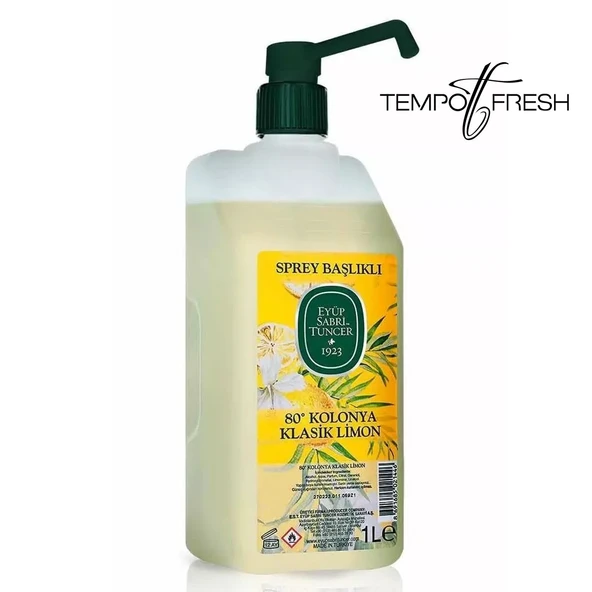 Eyüp Sabri Tuncer Sprey Kolonyası Klasik Limon 1 lt. ürün görseli 1