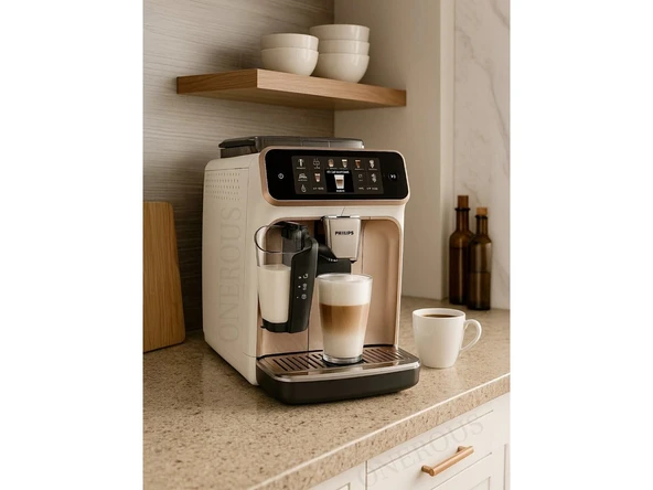 Philips New EP5500 Serisi Tam Otomatik Lattego Espresso Makinesi Silentbrew 20 Sıcak ve Soğuk Içecek + Hassas Mutfak Tartısı ürün görseli 1